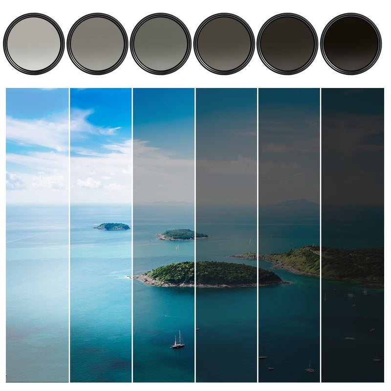 SSE 86mm ND Fader Neutral Density Adjustable Variable Filter (ND2 to ND400)